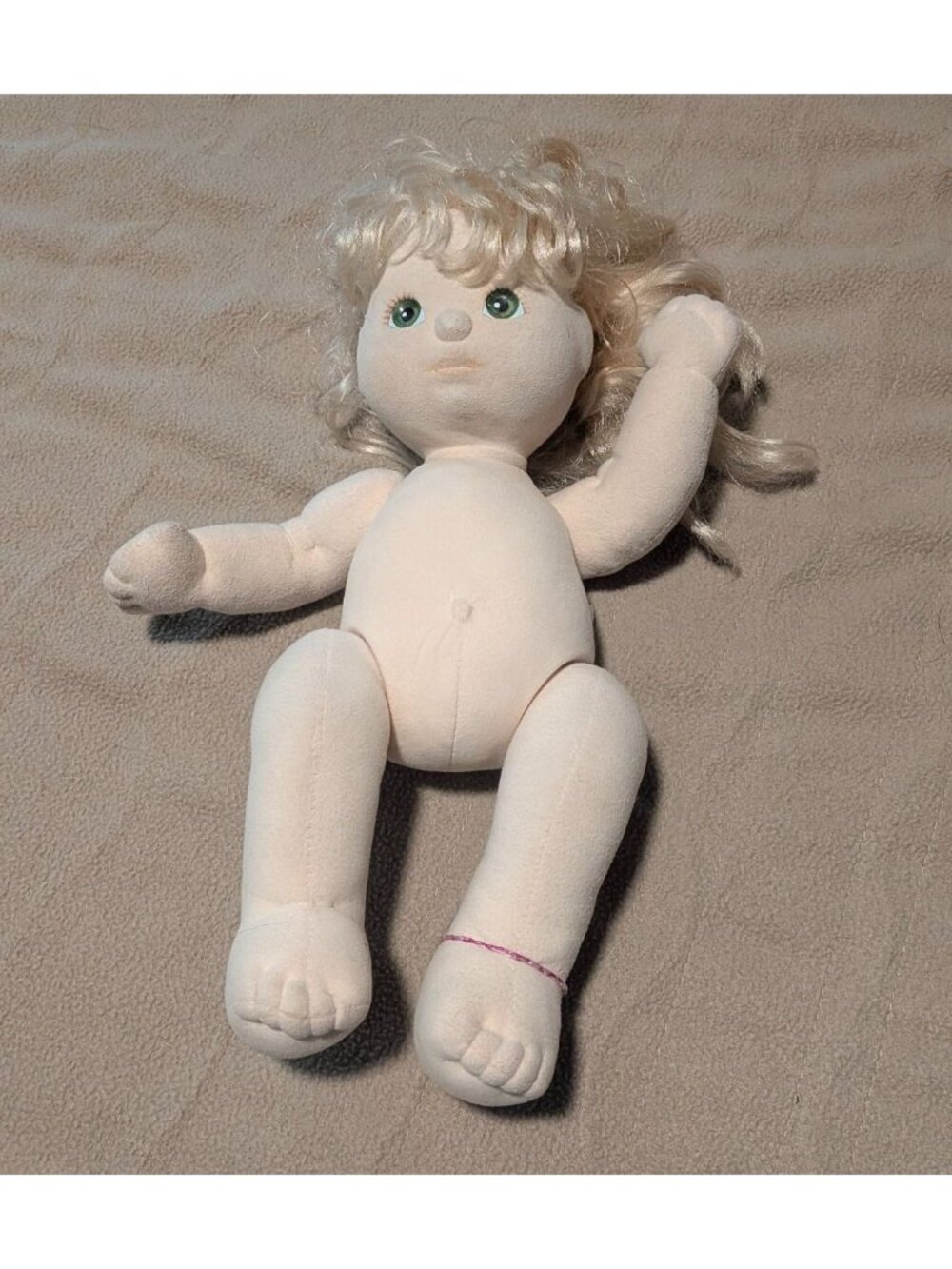 My Child long Blond hair Green eyes Mattel 1985